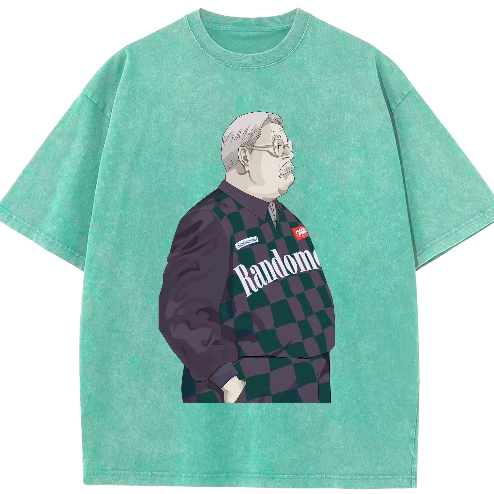 （画像用） SLAM DUNK／スラムダンク 綿100% ヴィンテージ風 半袖Tシャツ（フロントプリント）